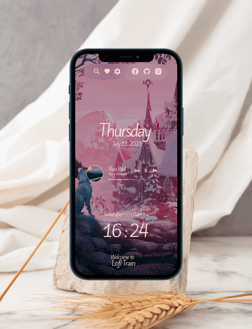 gif display of different backgrounds